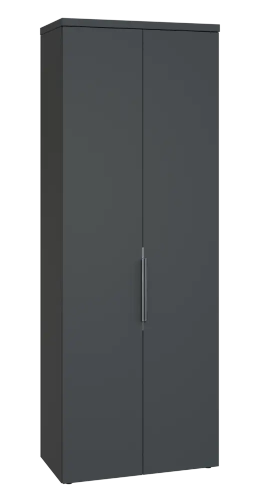 SIN 6 - 8D kancelářská skříň, 2-dveřová, 2170x800x400, antracit